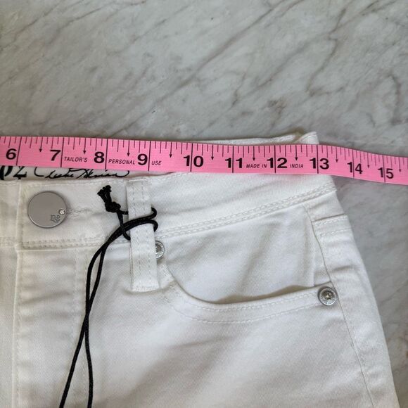 DG2 by Diane Gilman Classic Stretch Denim Regal Straight-Leg Jean size 0 NWT - Picture 8 of 10